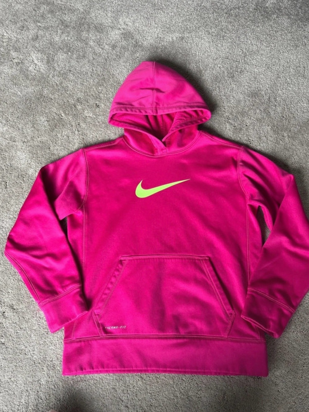 Girls Youth Large Pink Nike Therma-Fit Hoodie
